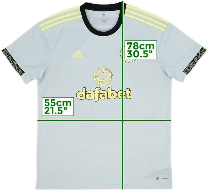 2022-23 Celtic Third Shirt - 7/10 - (L)