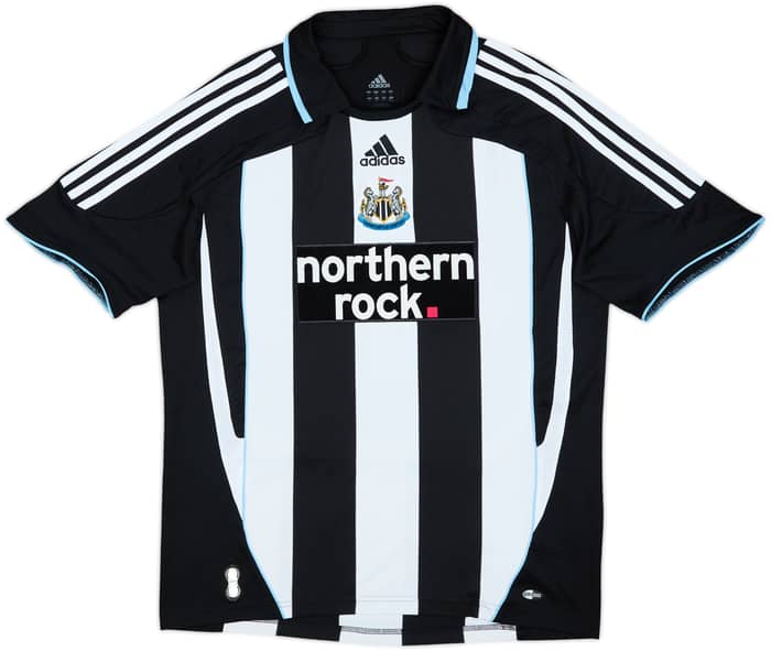 2007-09 Newcastle Home Shirt Ameobi #23 - 8/10 - (M)