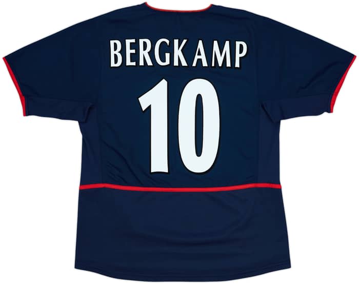 2002-04 Arsenal Away Shirt Bergkamp #10 - 6/10 - (L)