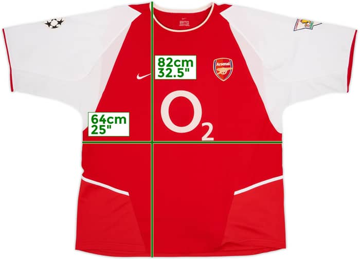 2002-04 Arsenal Home Shirt #44 - 8/10 - (XXL)