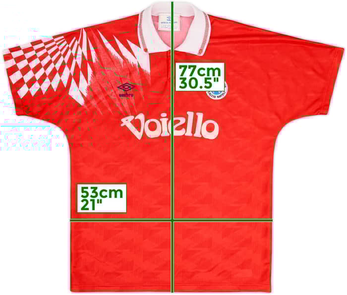 1991-93 Napoli Third Shirt - 5/10 - (L)