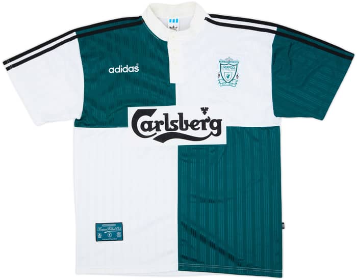 1995-96 Liverpool Away Shirt - 8/10 - (L)