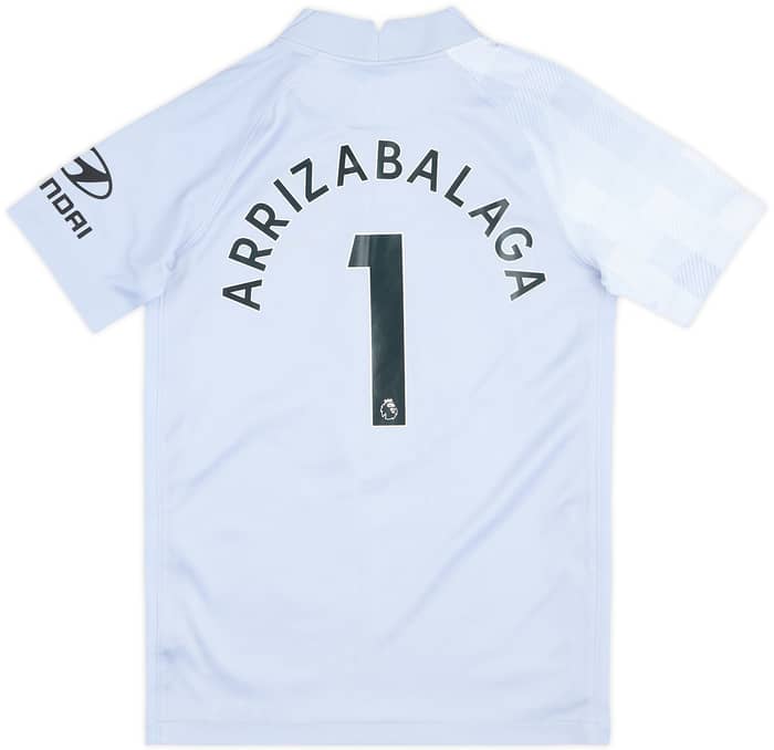 2022-23 Chelsea GK S/S Shirt Arrizabalaga #1 - 8/10 - (M.Boys)
