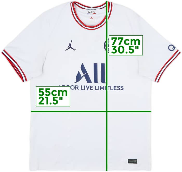2021-22 Paris Saint-Germain Fourth Shirt - 5/10 - (L)