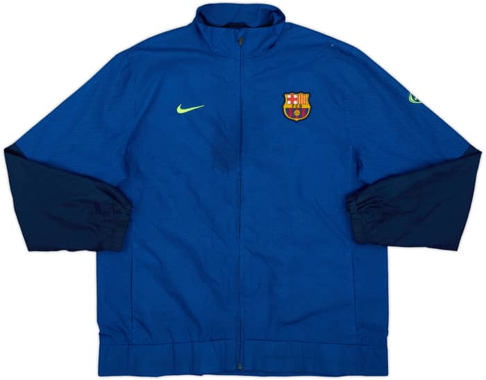 2009-10 Barcelona Nike Track Jacket - 8/10 - (XL.Boys)