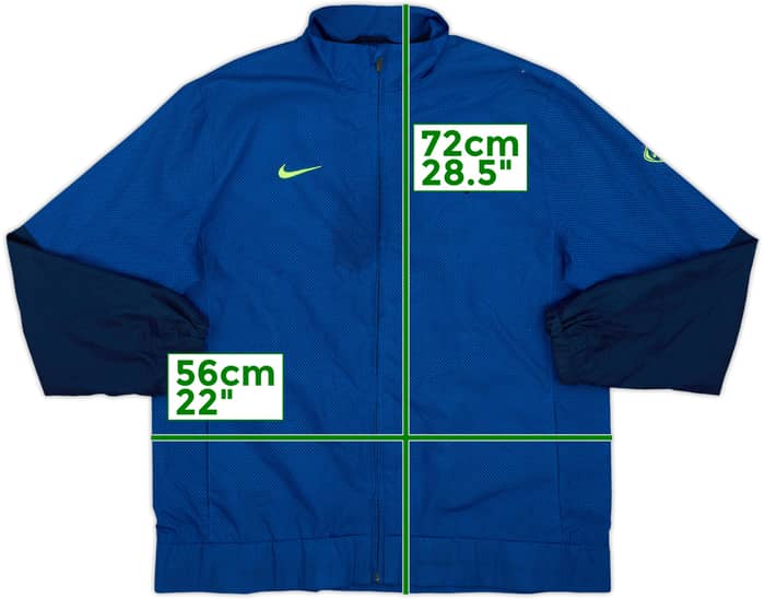2009-10 Barcelona Nike Track Jacket - 8/10 - (XL.Boys)