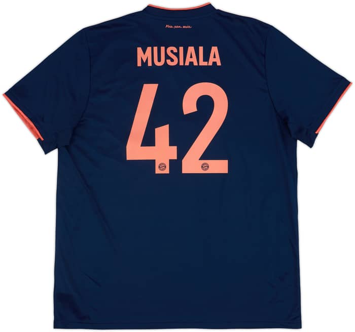 2019-20 Bayern Munich Third Shirt Musiala #42 - 8/10 - (XL)