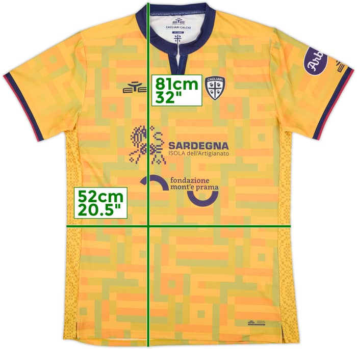 2022-23 Cagliari Third Shirt - 9/10 - (XXL)