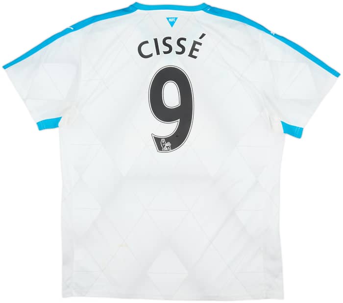 2015-16 Newcastle Away Shirt Cisse #9 - 9/10 - (XL)