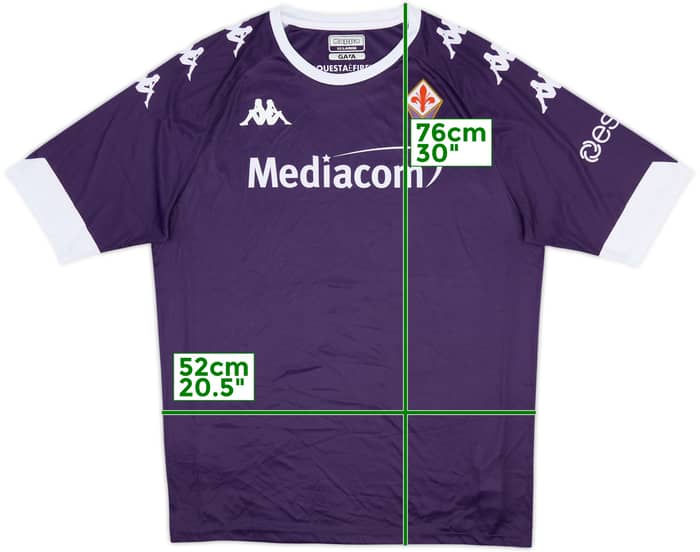 2020-21 Fiorentina Home Shirt - 10/10 - (XXL)