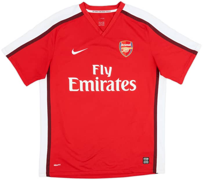 2008-10 Arsenal Home Shirt Fabregas #4 - 8/10 - (L)