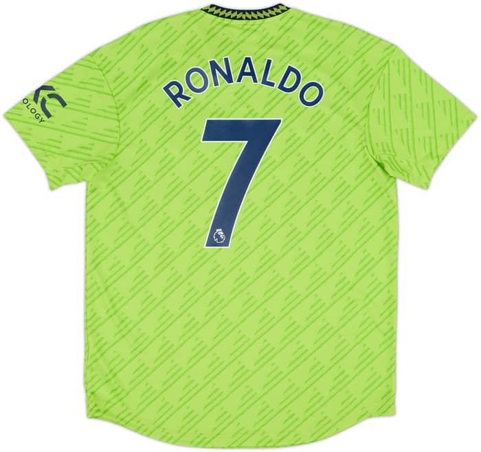 2022-23 Manchester United Authentic Third Shirt Ronaldo #7 (L)