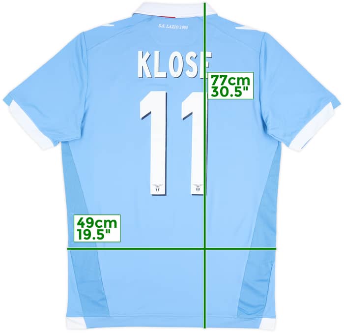 2014-15 Lazio Home Shirt Klose #11 - 10/10 - (XXL)
