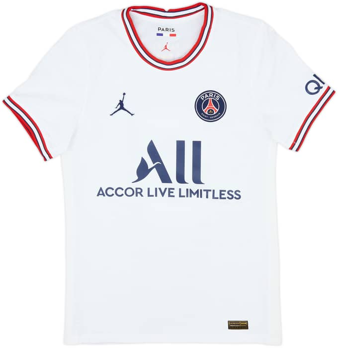 2021-22 Paris Saint-Germain Authentic Fourth Shirt Marquinhos #5 - 9/10 - (S)