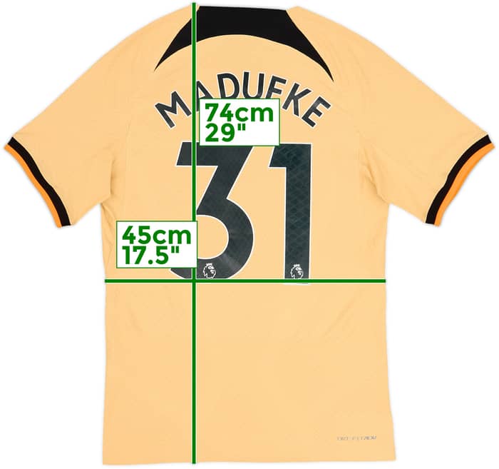2022-23 Chelsea Authentic Third Shirt Madueke #31 - 10/10 - (S)