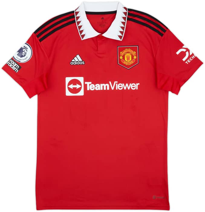 2022-23 Manchester United Home Shirt Rashford #10 - 9/10 - (M)