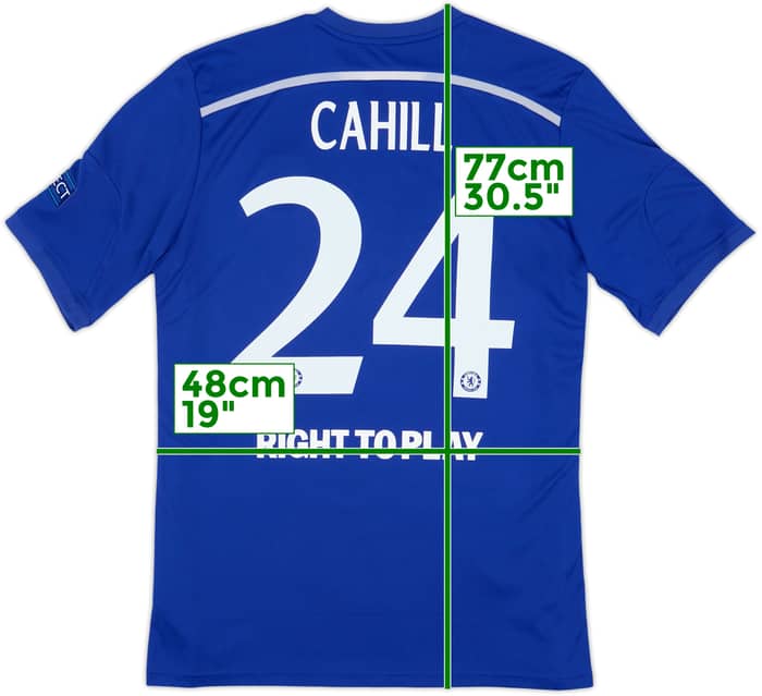 2014-15 Chelsea Home Shirt Cahill #24 - 8/10 - (L)