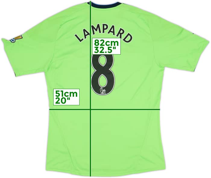 2010-11 Chelsea Third Shirt Lampard #8 - 8/10 - (L)