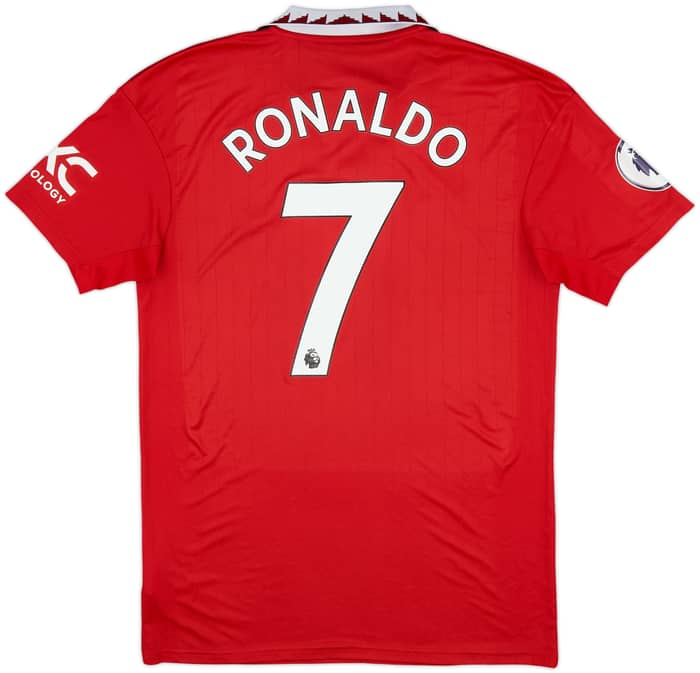 2022-23 Manchester United Home Shirt Ronaldo #7 - 7/10 - (M)
