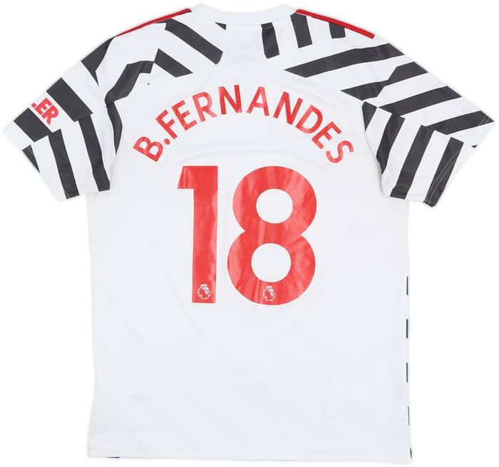 2020-21 Manchester United Third Shirt B.Fernandes #18 - 6/10 - (M)