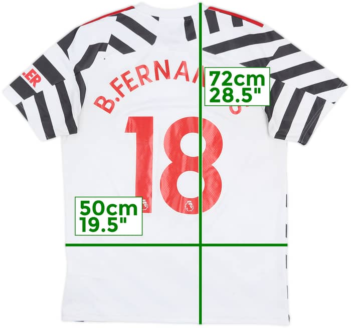 2020-21 Manchester United Third Shirt B.Fernandes #18 - 6/10 - (M)