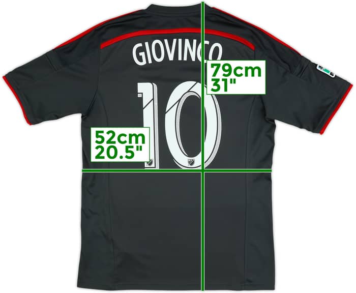 Camiseta de visitante del Toronto FC 2014-15 Giovinco #10 - 9/10 - (L)