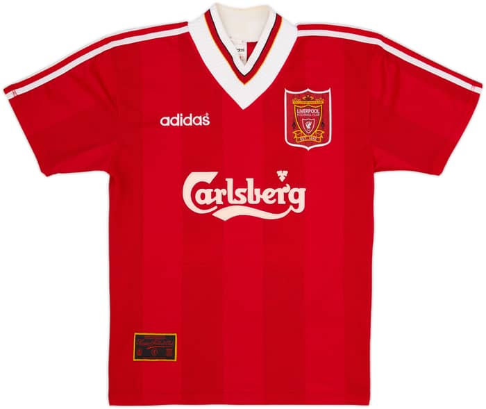 1995-96 Liverpool Home Shirt Fowler #23 - 9/10 - (S)