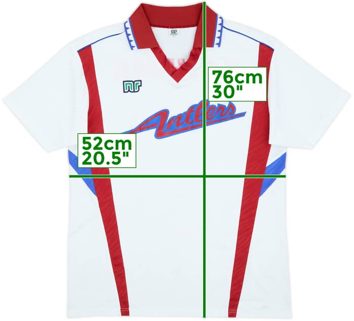 1992-93 Kashima Antlers Away Shirt - 9/10 - (M/L)