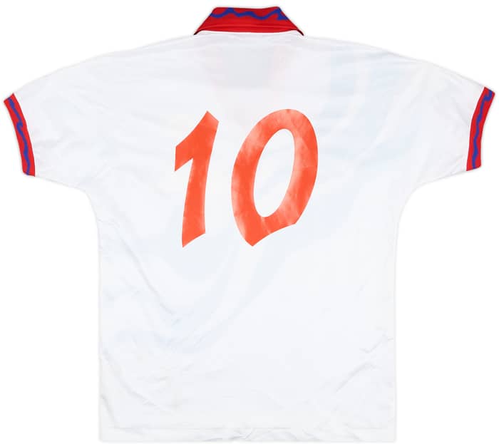 1993-95 Kashima Antlers Away Shirt #10 - 7/10 - (L)