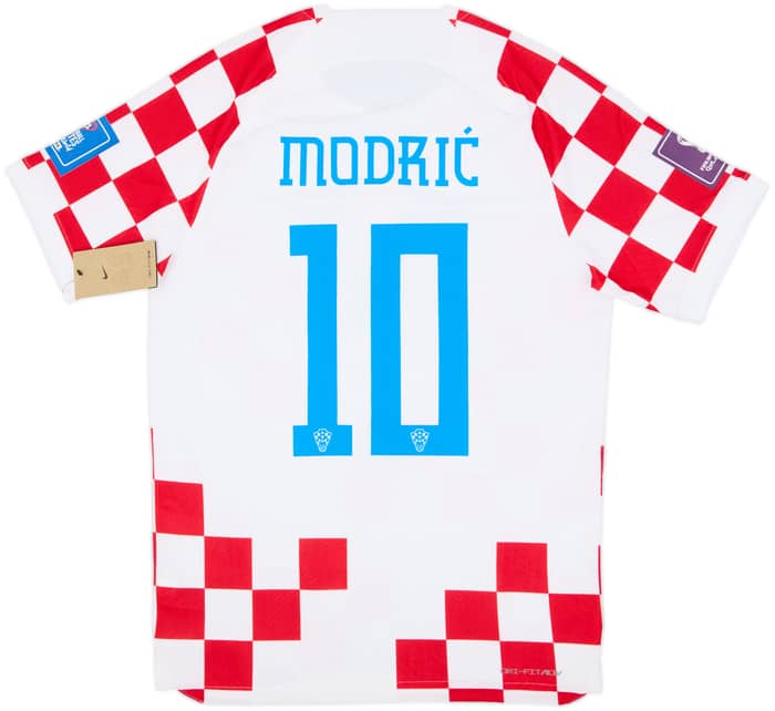 2022-23 Croatia 'vs Morocco' Authentic Home Shirt Modric #10 (M)