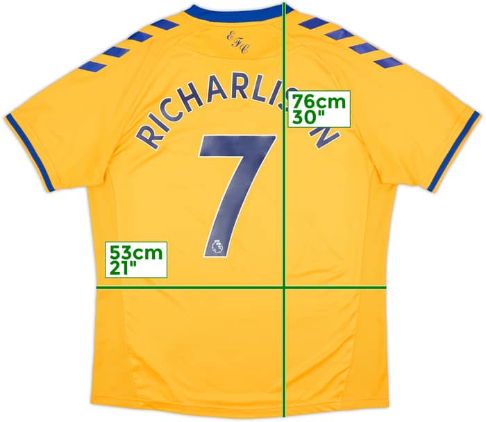 2020-21 Everton Away Shirt Richarlison #7 - 9/10 - (XL)