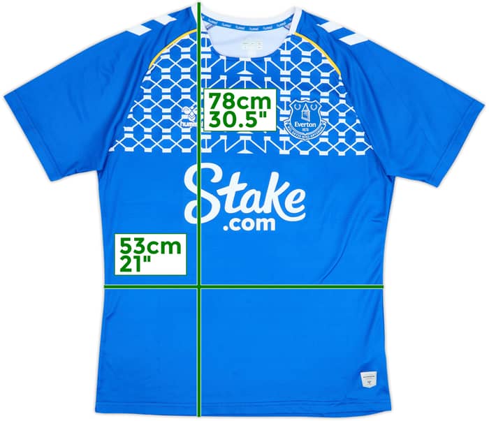 2023-24 Everton Hummel Pre-Match Training Shirt - 10/10 - (XL)