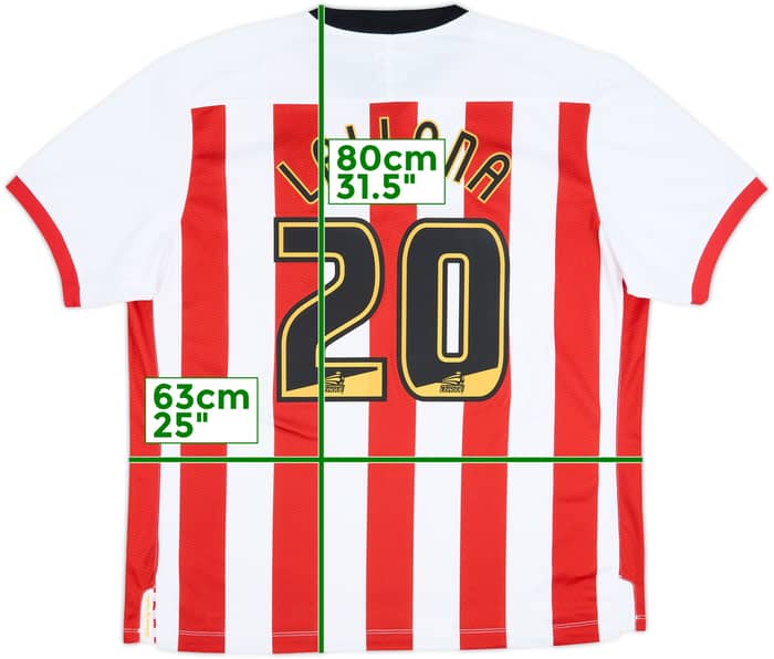 2011-12 Southampton Home Shirt Lallana #20 - 7/10 - (XXL)