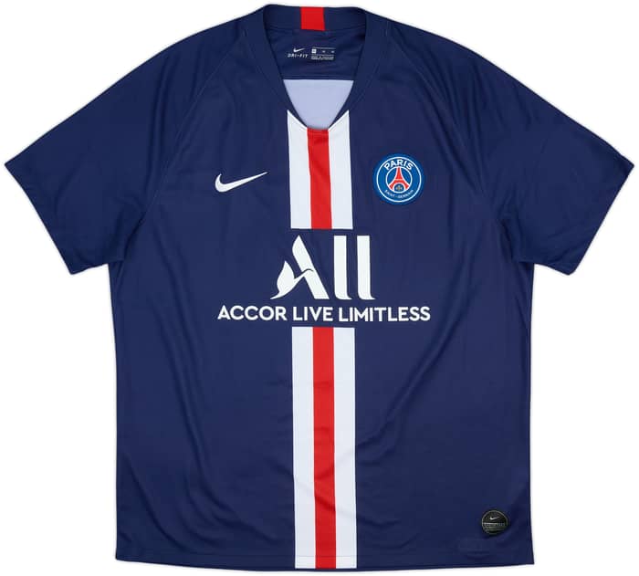 2019-20 Paris Saint-Germain Home Shirt Neymar Jr #10 - 9/10 - (XL)