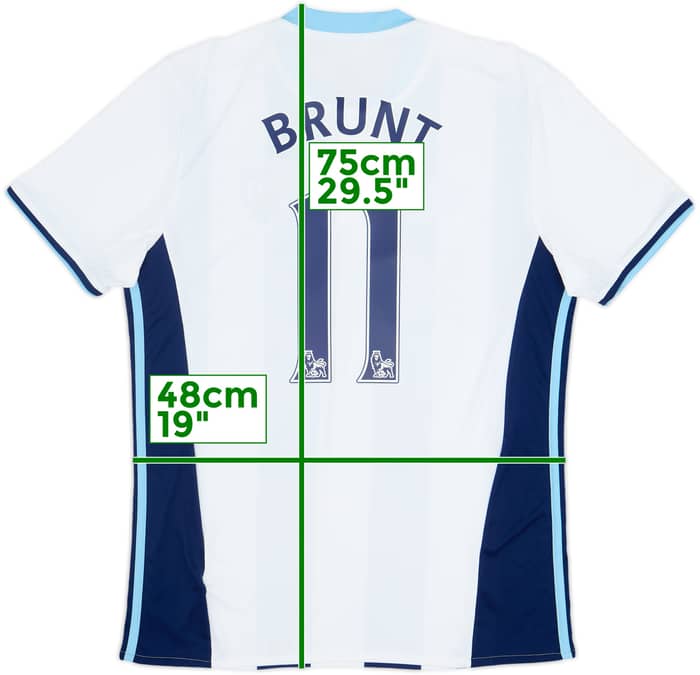 2016-17 West Brom Home Shirt Brunt #11 - 8/10 - (M)