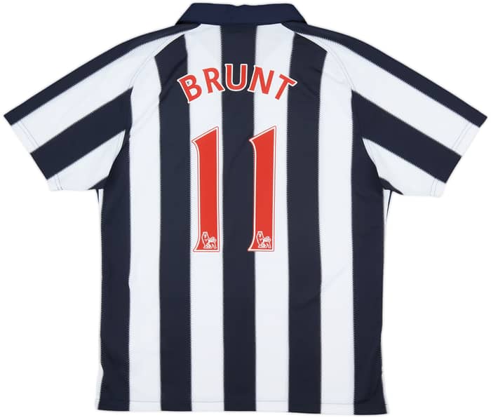 2010-11 West Brom Home Shirt Brunt #11 - 8/10 - (M)