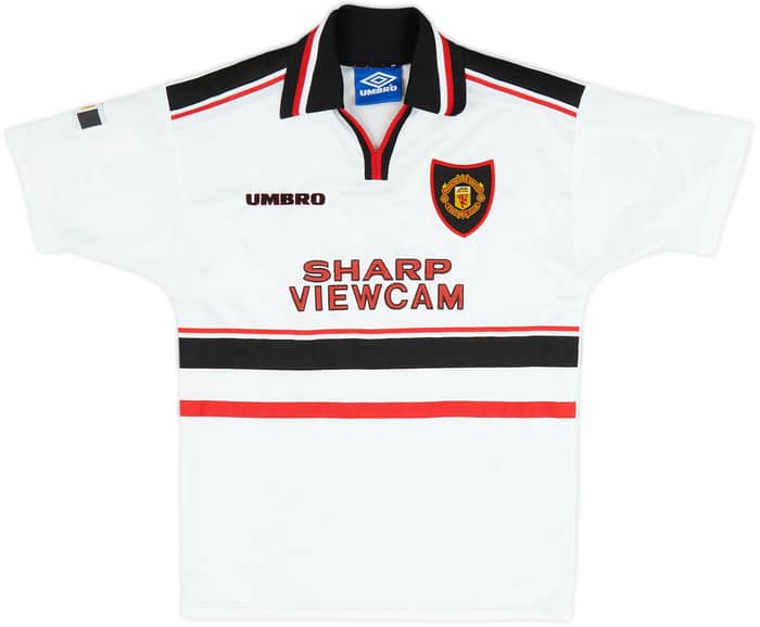 1997-99 Manchester United Away Shirt - 9/10 - (M.Boys)