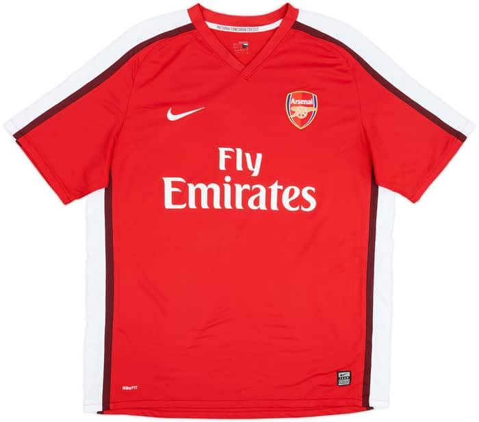 2008-10 Arsenal Home Shirt Fabregas #4 - 8/10 - (XL)