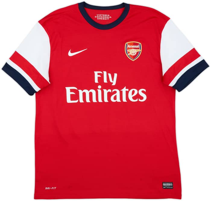 2012-14 Arsenal Home Shirt Ramsey #16 - 8/10 - (M)