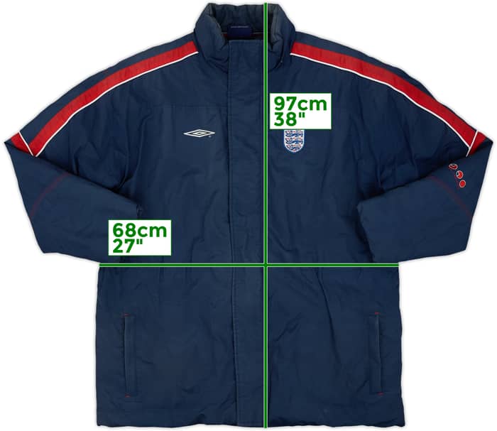 1999-00 England Umbro Padded Bench - 7/10 - (XL)