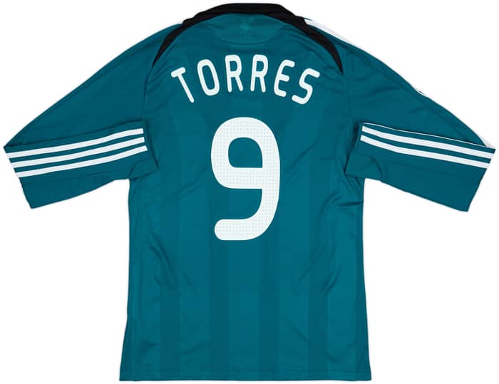 2008-09 Liverpool Third L/S Shirt Torres #9 - 6/10 - (M)