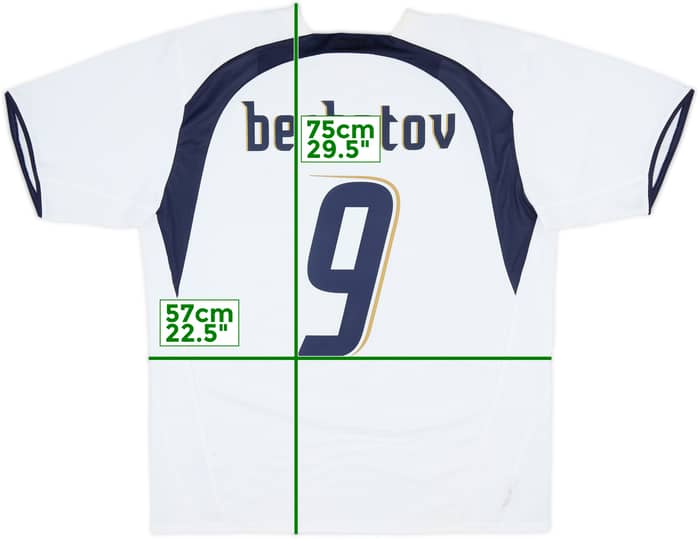 2006-07 Tottenham Home Shirt Berbatov #9 - 5/10 - (XL)