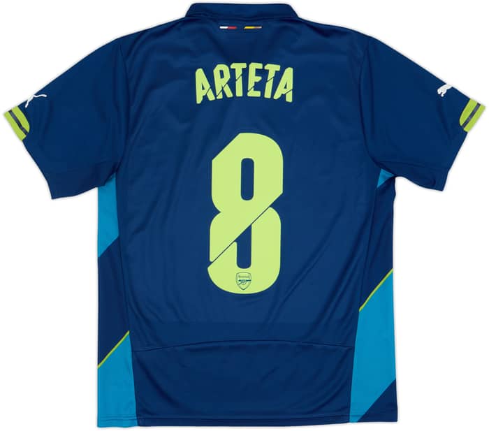 2014-15 Arsenal Tercera Camiseta Arteta #8 - 6/10 - (S)