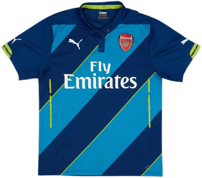 2014-15 Arsenal Tercera Camiseta Arteta #8 - 6/10 - (S)