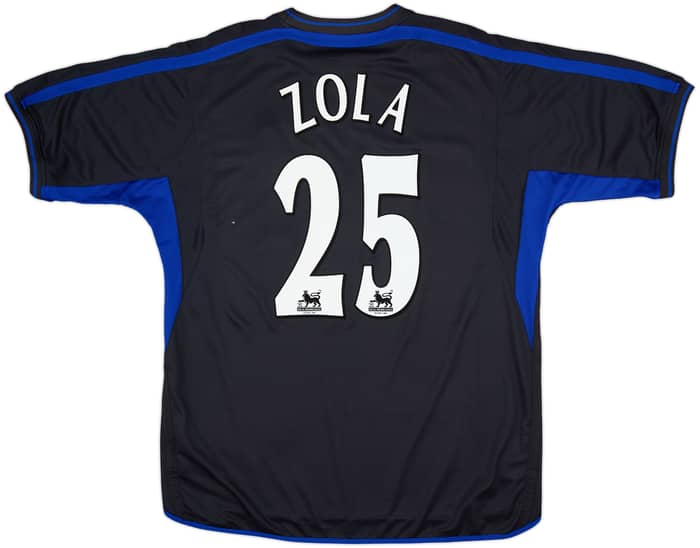 2002-04 Chelsea Away Shirt Zola #25 - 10/10 - (XL)