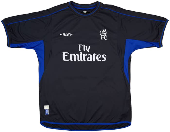 2002-04 Chelsea Away Shirt Zola #25 - 10/10 - (XL)