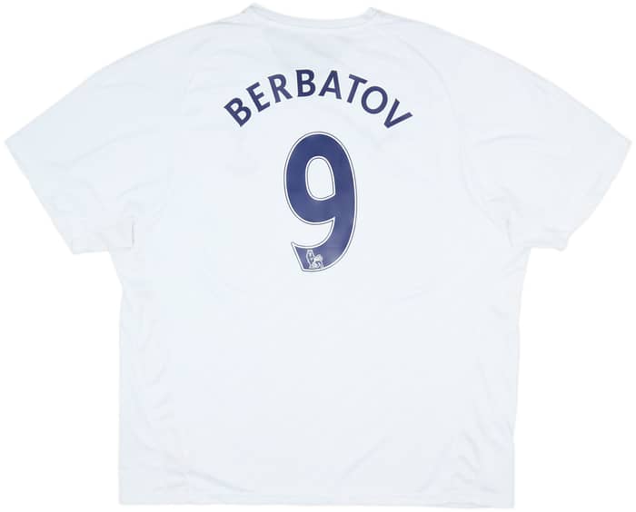 2007-08 Tottenham Home Shirt Berbatov #9 - 8/10 - (3XL)