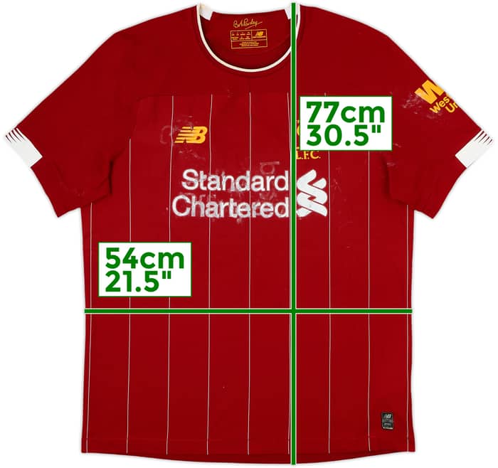 2019-20 Liverpool Home Shirt - 3/10 - (L)