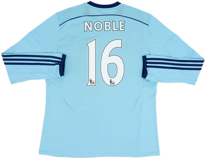 Camiseta de visitante de manga larga del West Ham 2014-15 Noble #16 - 6/10 - (L)