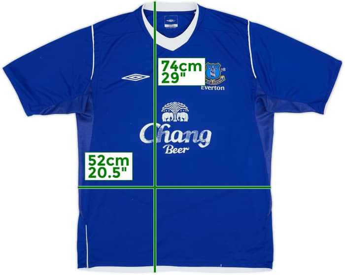 2004-05 Everton Home Shirt - 5/10 - (L)